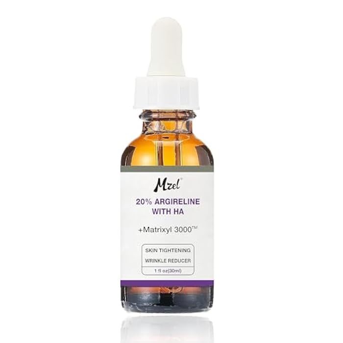 PAPABA 20% Argireline Serum with Matrixyl 3000 Pure Hyaluronic Acid For Face,With Vitamin C,Deep Wrinkle Reducer Anti Aging Tones Skin and Stimulates Collagen Peptides Serum For Face - Image 2