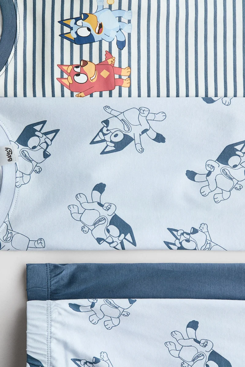 H&M 2-pack printed cotton pyjamas