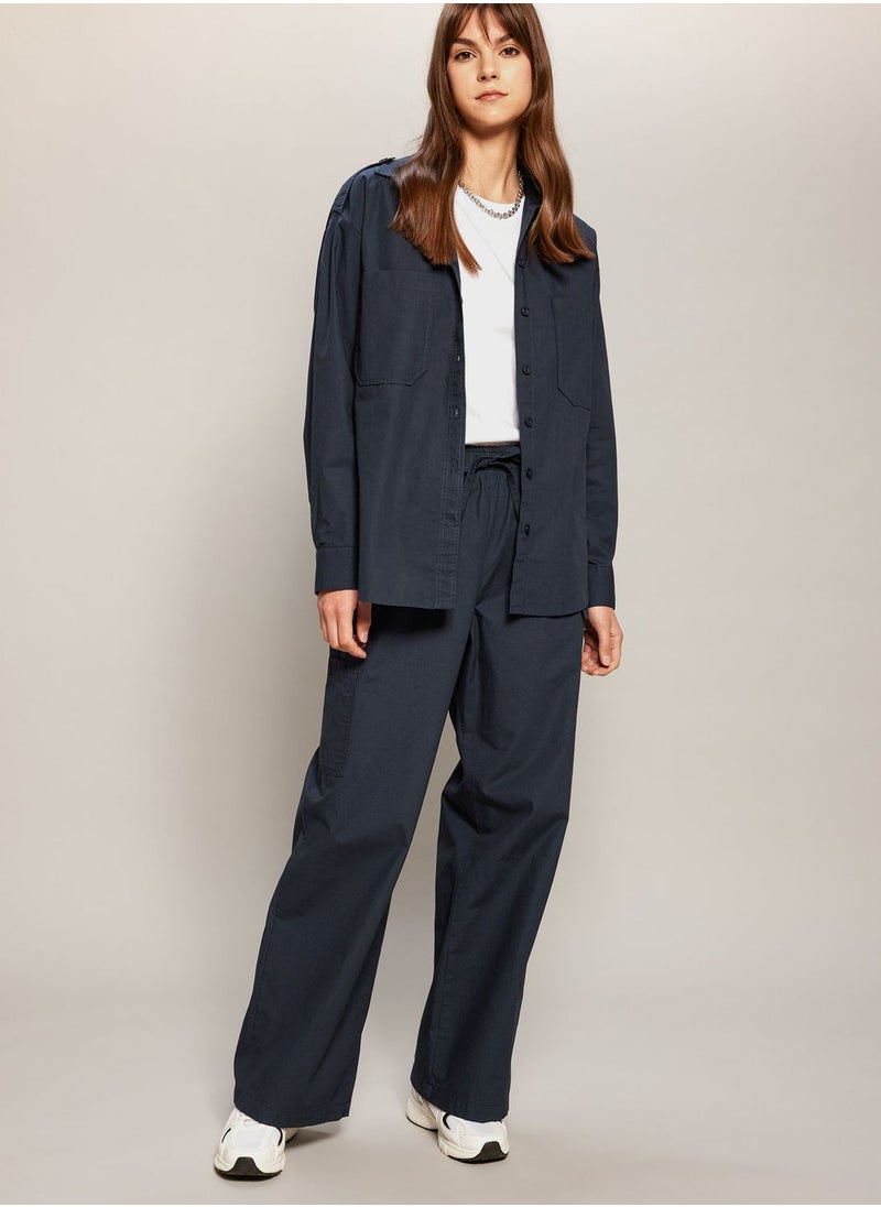 DeFacto - Cargo Fit Poplin Trousers - Image 1