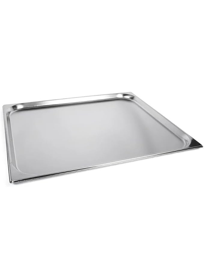 SOFIA REFRIGERATION GN Pan/Tray 2/1 2cm Stainless Steel Food Container Food Warmer, Food Storage, For Catering and Kitchen Use - Image 1