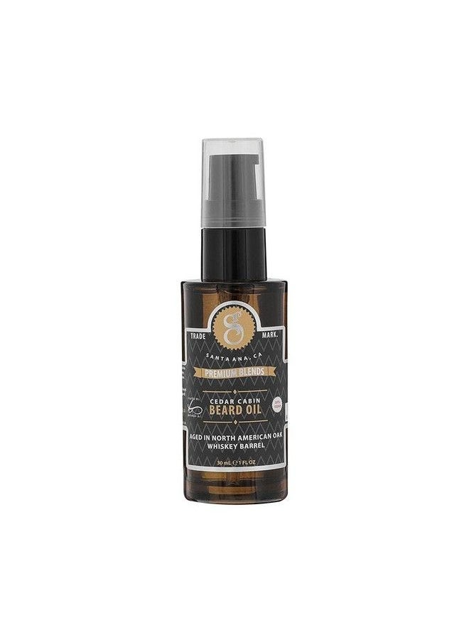 SUAVECITO Premium Blends Beard Oil Leavein Beard Conditioner For Softening Hair Hydrating Skin Eliminating Beard Dandruff Healthy Beard Growth Cedar Cabin Fragrance 1 Oz  - Image 2