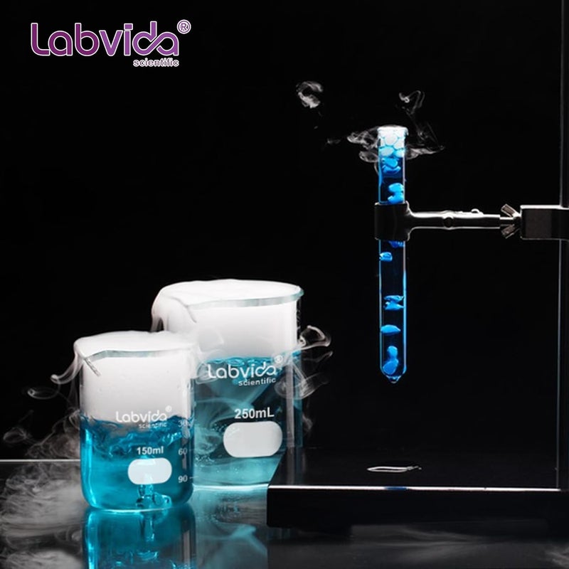 Labvida 2pcs 1000ml Upgrated Thick Glass Beakers, Griffin Low Form Beaker Set with Double Scale, 3.3 Boro, LVA014 - Image 5