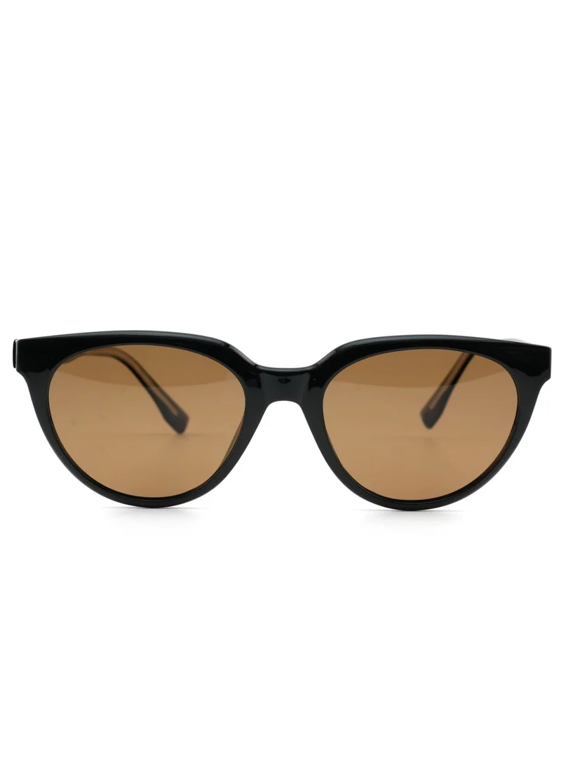 Finch County Finch County Helen Women's Polarized Cat Eye Sunglasses with UV400 Protection | Premium Acetate & Metal Frame | Black-Brown
