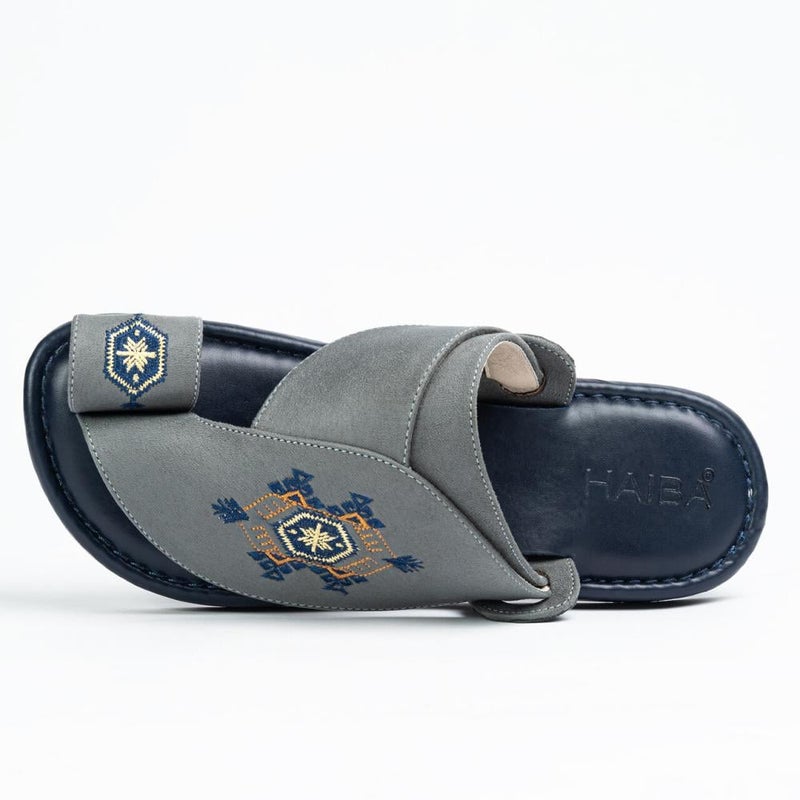 Arabic Sharqi Sandals | Grey | Sandals Traditional footwear - Image 3