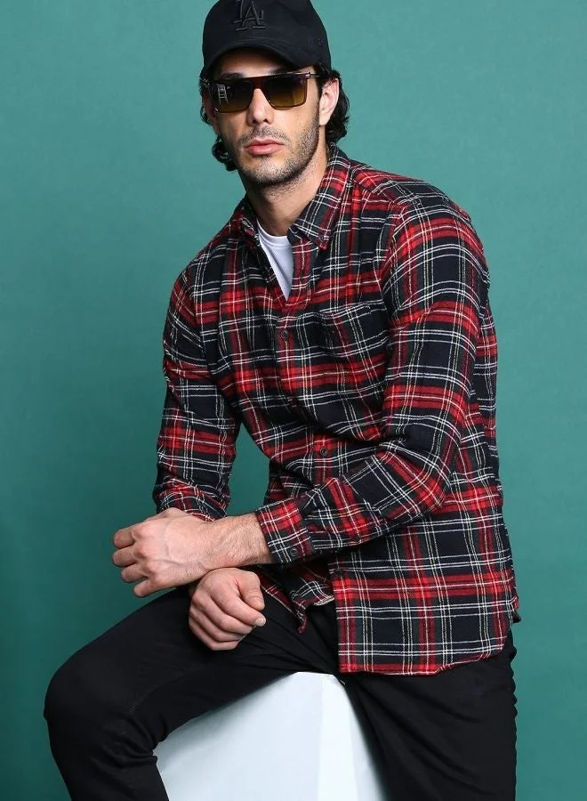 The Bear House  Men's Shirt for Casual and Formal Wear | Classic Button-Down Style for Office, Daily Use, Travel, Events & All-Season Outfits | Versatile & Stylish Wardrobe Essential for Every Occasion for Men | Best Price UAE