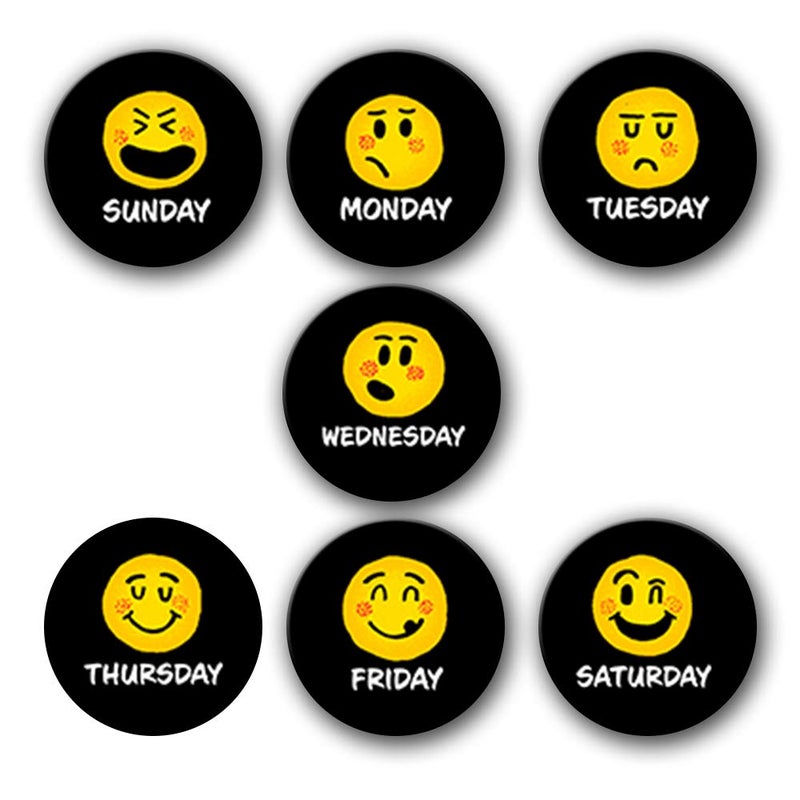 Plan to Smileys fridge magnets Set of 6 175x175