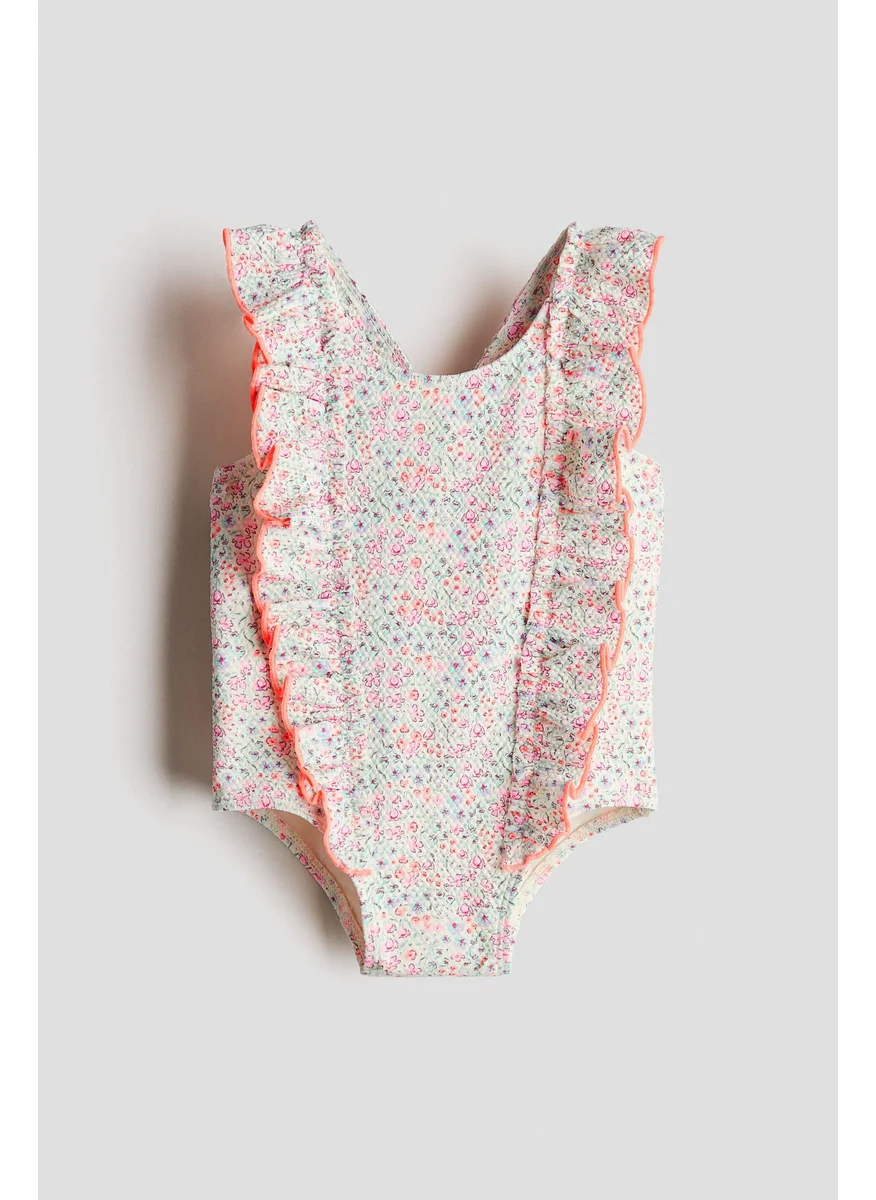 اتش اند ام Frilled Swimsuit