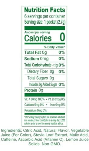 True Citrus True Lemon (Energy Drinks) Wild Cherry Cranberry & Wild Blackberry Pomegranate 2 boxes EACH flavor (4 boxes total), 24ct instant powdered drink mix packets total, by True Citrus, 2.7 Gram (Pack of 24) - Image 2