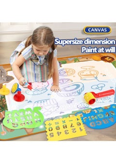 Y&D DMG Water Doodle Mat,100 * 150CM Large Kids Painting Writing Toy Mat for 2 3 4 5 Years Boys Girls, Drawing Doodling Mess Free, Board Toys  - Image 3