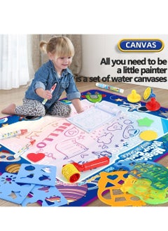 Y&D DMG Water Doodle Mat,100 * 150CM Large Kids Painting Writing Toy Mat for 2 3 4 5 Years Boys Girls, Drawing Doodling Mess Free, Board Toys  - Image 4