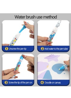 Y&D DMG Water Doodle Mat,100 * 150CM Large Kids Painting Writing Toy Mat for 2 3 4 5 Years Boys Girls, Drawing Doodling Mess Free, Board Toys  - Image 2