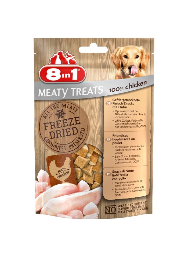 8in1 Meaty Treats Freeze Dried Chicken 50 g