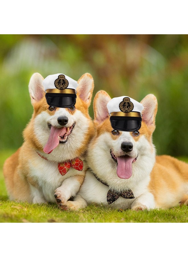BESPORTBLE Nautical Sailor Cap for Pets Dog Captain Hat - Ideal for Dog Cosplay Costumes - Captain Cosplay Hat for Dog Cat Puppy for Cosplay Halloween Outfits - Image 2