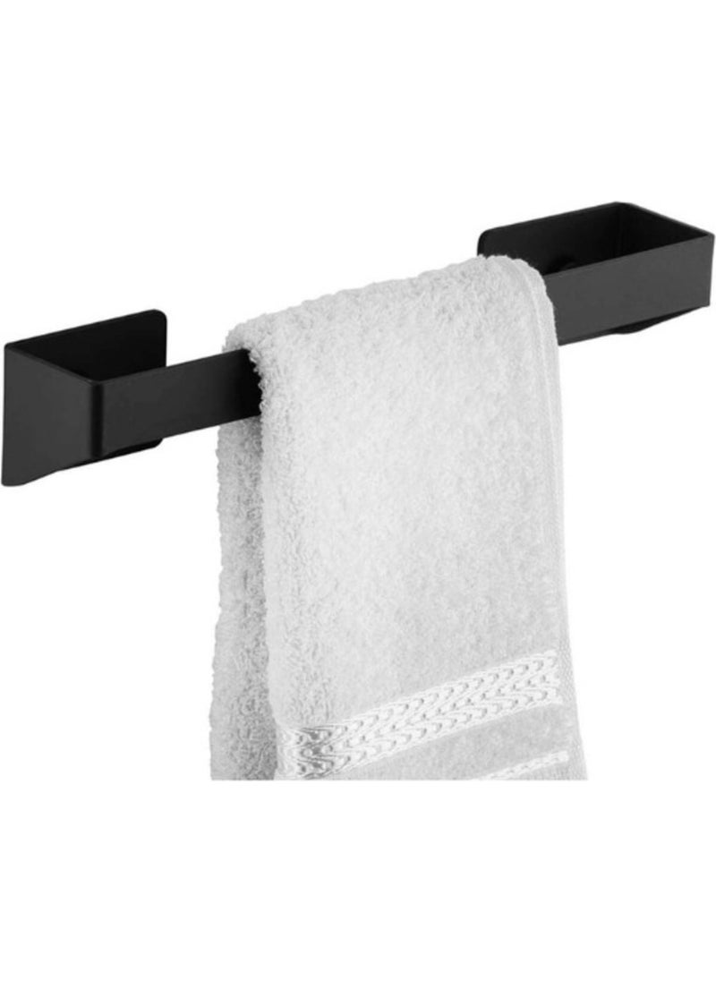 Mavi Trend - Blue Trend Mavitrend Black Towel Holder Metal Towel Rack Kitchen Bathroom Towel Holder Metal Towel Holder - Image 1