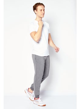 Nordland Men Sportswear Fit Heather Training Jogger Pants, Dark Grey  - Image 2