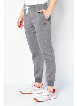 Nordland Men Sportswear Fit Heather Training Jogger Pants, Dark Grey  - Image 3