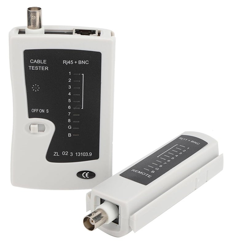 Professional Network Cable Tester Fast Accurate Testing RJ45 BNC Test Tool for Construction Site Environment - ABSD - YG468B - Image 4