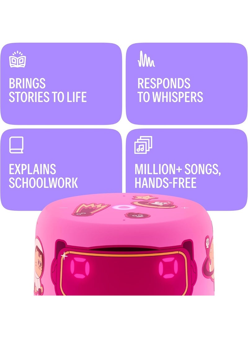 Yasmina Yango Yasmina Lite | Smart AI Speaker | Full Sound, Bold performance, Stereo Pairing | Speaks English & Arabic | YangoPlay unlimited Movies, Series, Music, Quran | Kids Teacher & Translato - Image 4