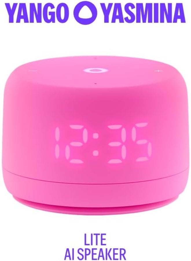 Yasmina Yango Yasmina Lite | Smart AI Speaker | Full Sound, Bold performance, Stereo Pairing | Speaks English & Arabic | YangoPlay unlimited Movies, Series, Music, Quran | Kids Teacher & Translato - Image 2