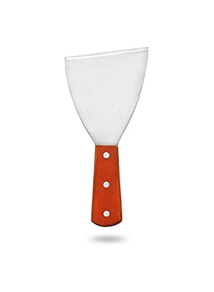 Green Tiger Grill Griddle Scraper Stainless Steel Commercial Grade 8 X 4in Teppanyaki - Image 1