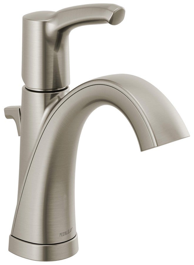 Peerless P1535LF-BN Parkwood Handle Lavatory Faucet Single Hole, Brushed Nickel - Image 1
