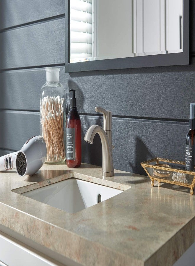 Peerless P1535LF-BN Parkwood Handle Lavatory Faucet Single Hole, Brushed Nickel - Image 2