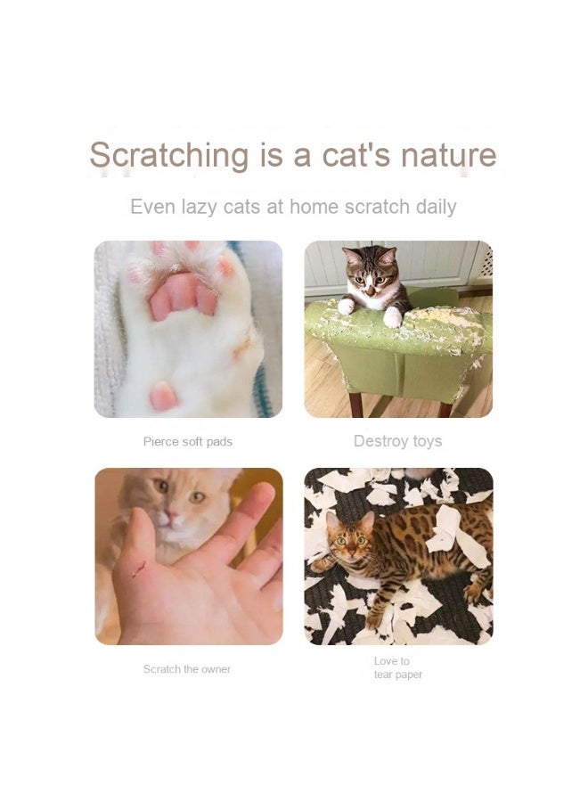 Anna Thickened Corrugated Cardboard Scratch Board for Cats - Durable Cat Claw Grinder Tool - Image 5