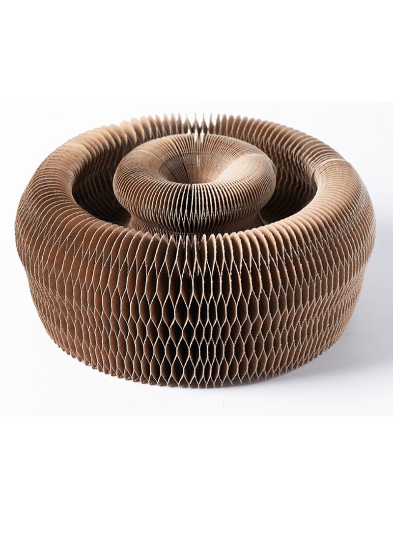 Anna Thickened Corrugated Cardboard Scratch Board for Cats - Durable Cat Claw Grinder Tool - Image 1