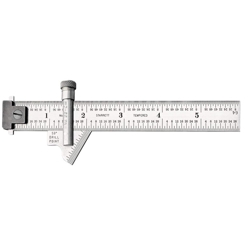 Starrett Starrett Drill Point Gauge HighPrecision Measuring Tool Adjustable Bevel Stainless Steel for Professional Machinists Accurate Angle Setting  22C  - Image 2