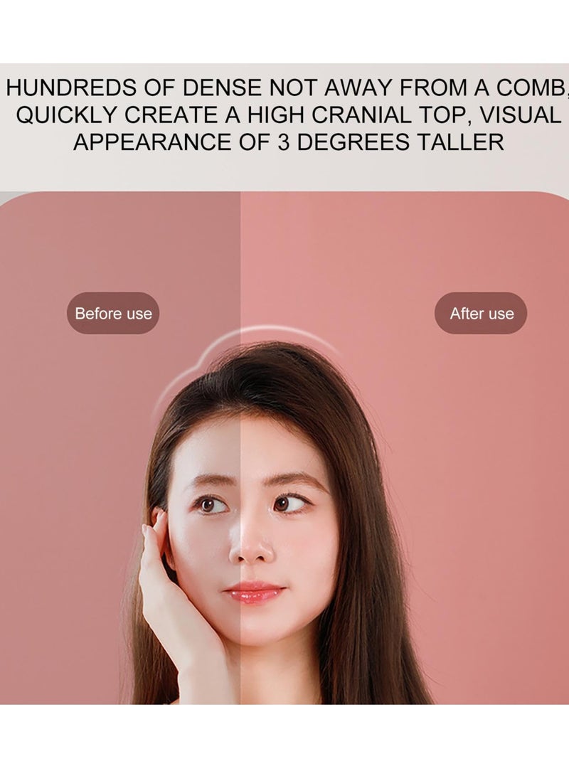 Excefore Curly Hair Brush with Prongs, Hollow Nylon Brush for Wet or Dry Hair, Organic Detangling Brush for Women, Men & Children, Ideal for Combing and Shaping, Perfect for Travel, Hair Salons - Image 5