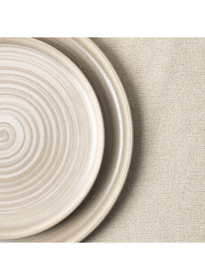 DANUBE HOME Youthful Bite 16-Piece Stoneware Dinner Set – Elegant & Durable Tableware for 4, Microwave & Dishwasher Safe, Perfect for Casual & Formal Dining, Everyday Use & Special Occasions  - Image 5