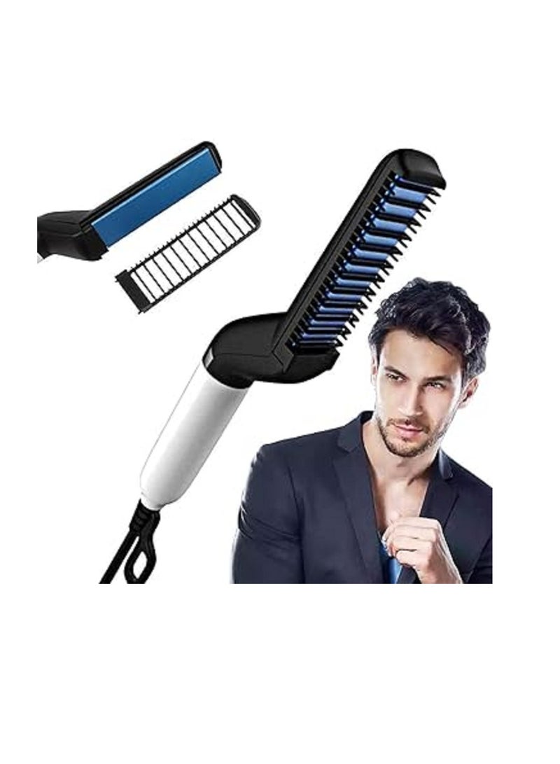 Generic Multifunctional Straightening Hair Beard Comb Multicolour - Image 2