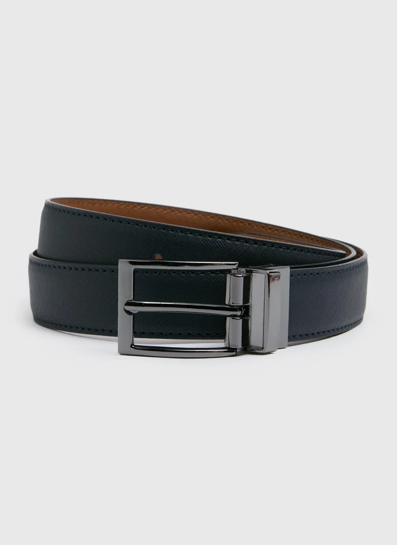 Matalan Tan Reversible Smart Belt