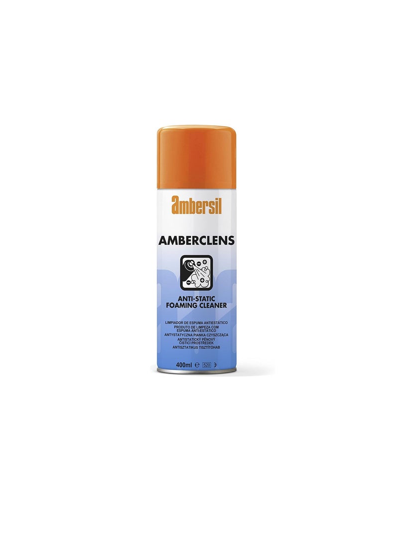 Generic Ambersil Amberclens Aerosol Anti-static Foaming Cleaner 400ml - UK  - Image 2