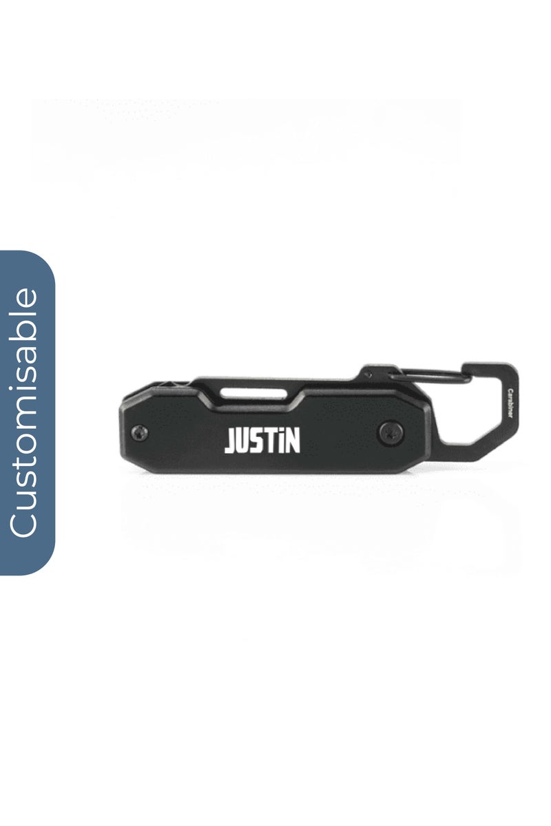 SANTHOME Personalised Santhome EDC Keytool - Black - Image 1