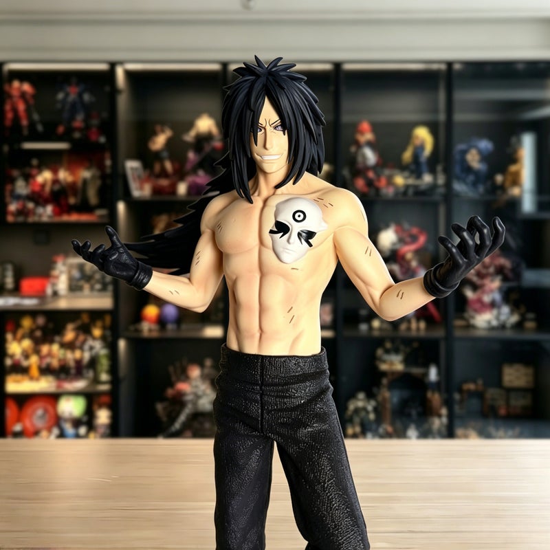 DF Fire Flame Spot Uchiha Madara Bust Statue - Image 3
