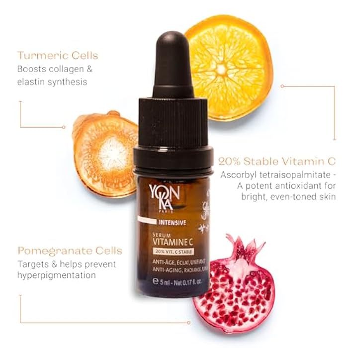 Yonka Yon-Ka Vitamin C Face Serum | Anti-Aging Face Serum for Sensitive Skin | High Concentrate to Treat Wrinkles & Uneven Skin Texture - Image 5