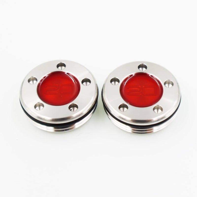 Lezhisnug New 2 x 20g Custom Weights + Red Wrench s Compatible With Titleist Scotty Cameron Putters Weights, Golf Putter Weights, Red - Image 4