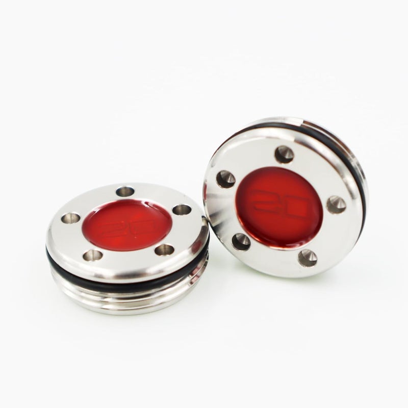 Lezhisnug New 2 x 20g Custom Weights + Red Wrench s Compatible With Titleist Scotty Cameron Putters Weights, Golf Putter Weights, Red - Image 3