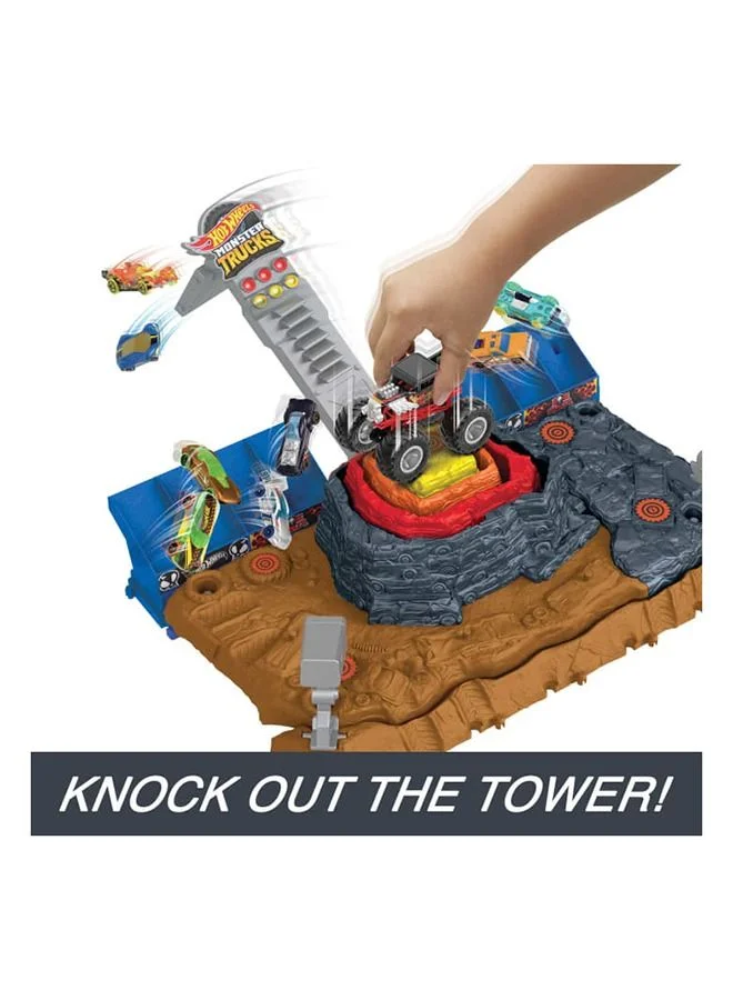 Hot Wheels Hwmt Arena World Main Event Bone Shaker’S Ultimate Crush Yard