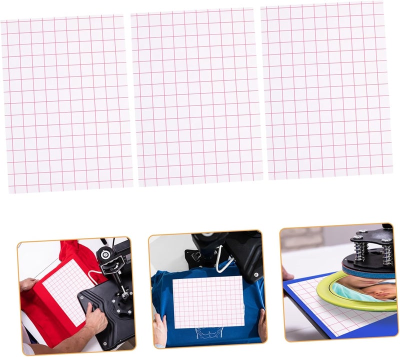 Angoily 5pcs Htv Heat Transfer Paper Sheets for T-Shirt DIY Craft Iron Paper Sheets Heat Press Accessories Thermal Transfer for Clothing - Image 1