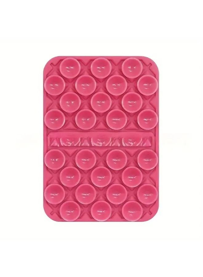 Violet Double Sided Silicone Suction Cup Phone Holder Hands Free Grip For Smartphones Tablets - Image 3