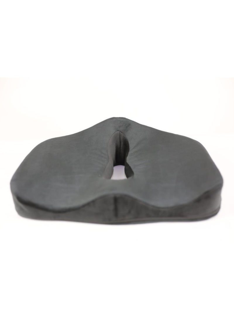 Max Comfort Coccyx Seat Cushion for Back and Coccyx Pain Prevention - Memory Foam  - Image 1