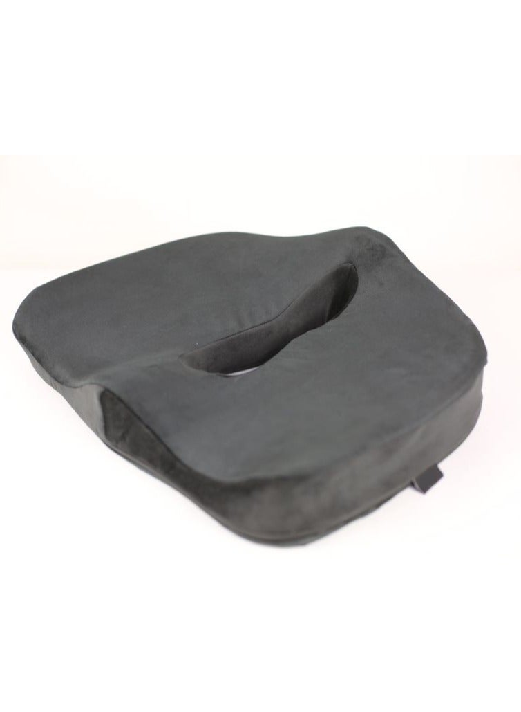 Max Comfort Coccyx Seat Cushion for Back and Coccyx Pain Prevention - Memory Foam  - Image 2