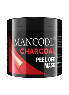 MAN CODE Mancode Charcoal Peel Off Mask For Men & Women; Removes Blackheads And Whiteheads; Active Cooling Effect; Deep Skin Purifying Cleansing 100Gm  - Image 2