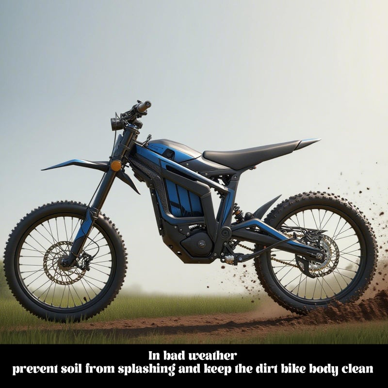CHANGCHENG Rear Fender for Talaria - Protector Plastic Motorcycle Fender Mudguard for Talaria Sting MX3 MX4 MX5 Freego X2/X2 Pro Electric Dirt Bike Black - Image 5