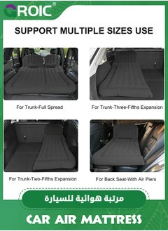 GROIC 3 in 1 SUV Air Mattress, Car Mattress with Electric Air Pump, Twin Air Mattress, Inflatable Mattress, Blow Up Mattress, Air Mattress Twin, Car Bed Camping Bed for SUV MPV RV for Camping and Travels  - Image 4