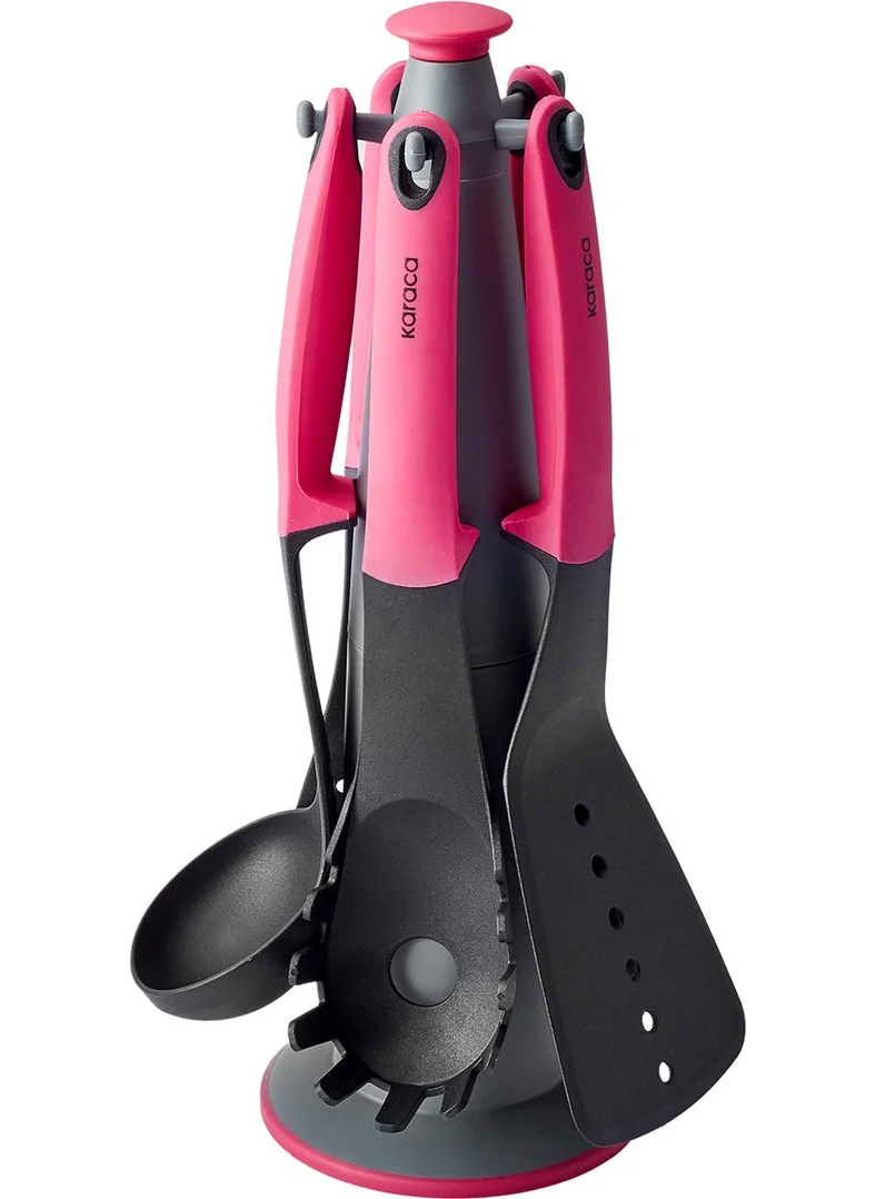كاراجا Dave Pink 6 Piece Serving Set with Stand