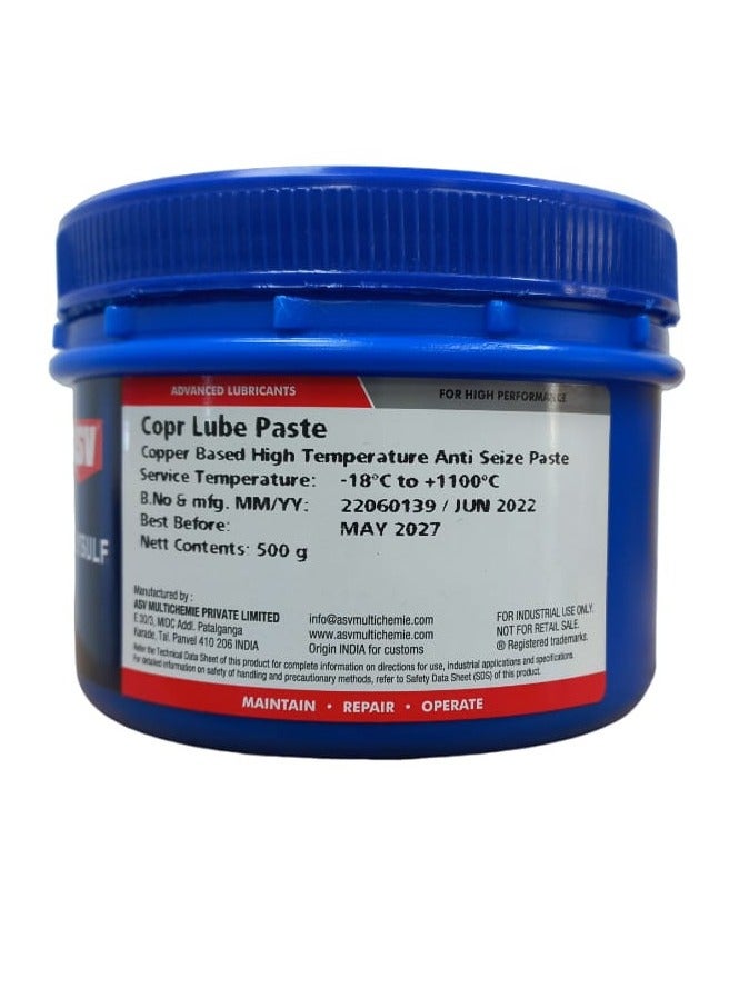MOLYSULF ASV Copr Lube Copper Based Antiseize 50g