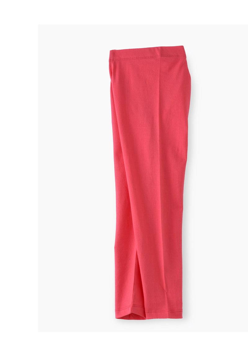 Jelliene Sunny Steps: Girls' Soft Cotton Leggings Comfy Summer Adventures  - Image 3